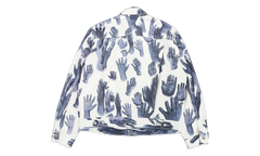Type-2 Hands Jacket "White / Indigo" DT423