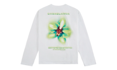 Glitch Orchid Long Sleeve T‑Shirt "White" M P26 JTS 062 02