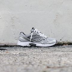 Mens Saucony Ride Millennium (Silver/Black)