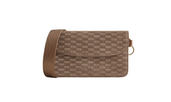 Monogram Double Crossbody Pouch "Loft" KHM040147 209