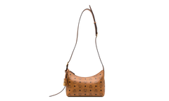 Small Aren Hobo in Visetos "Cognac" MWHESTA01CO001