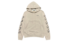 Outline Marker Arrow Hoodie "Beige" OMBB097G20FLE0021710
