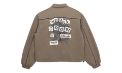 Nylon Growth Track Jacket "Pebble" HTG260167 PBL