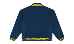 OVERSIZED LOGO TERRY VARSITY JACKET "Navy" RHD-MOTW-0005