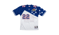 NFL Emmitt Smith Authentic Jersey "1994-95 NFC - White / Royal" AJY6LG19119 NFCWHRY94ESM