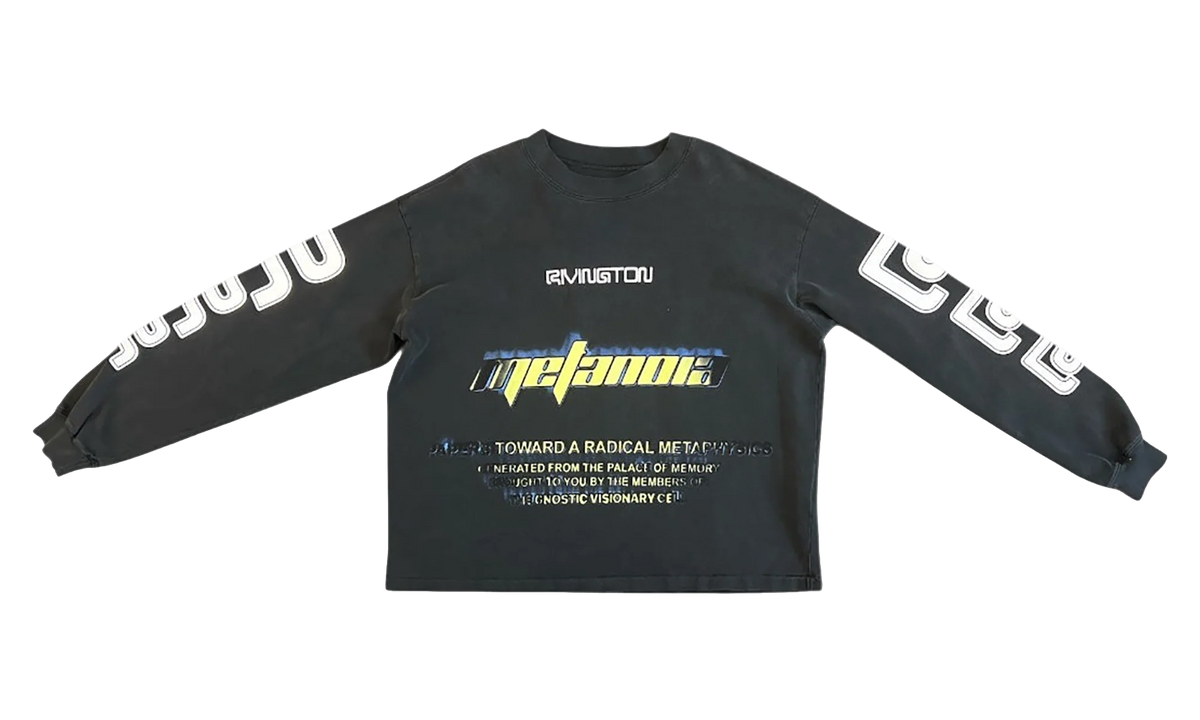 Radical Paper Garden Long-Sleeve Tee "Faded Black" RDCL LS06 FBLK