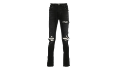 MX1 Ultra Suede Repair Jeans "Vintage Black White" MDNSY1055 097