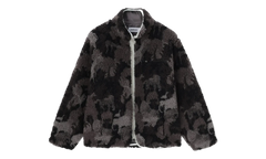 Camouflage Boa Jacket "Grey" 12115651 GREY