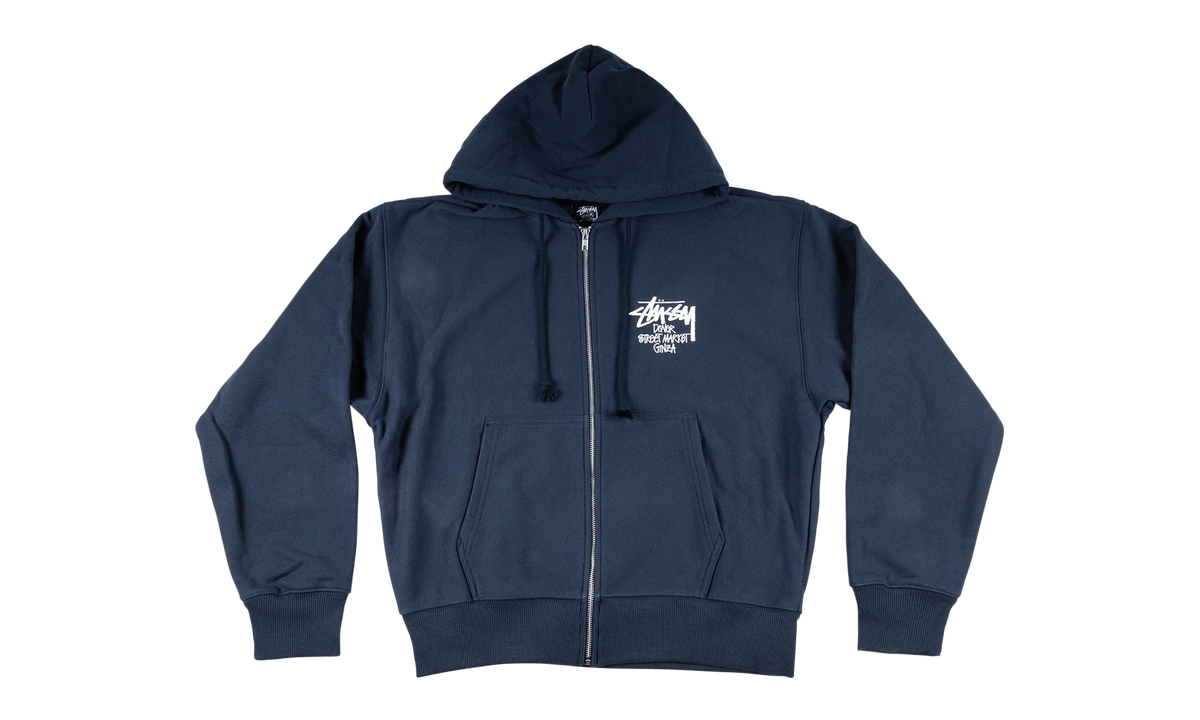 Ginza Zip hoodie "Dover Street Market - Navy" STUS430