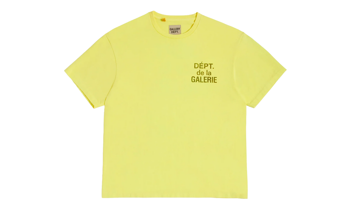 French T-Shirt "Flo Yellow" GD010