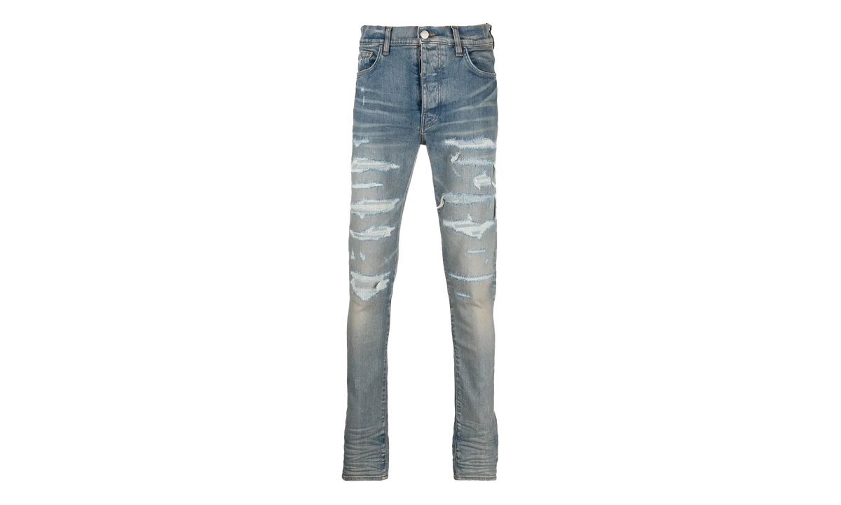 Denim Repair Thrasher Jeans "Clay Indigo" AW22MDS019 408