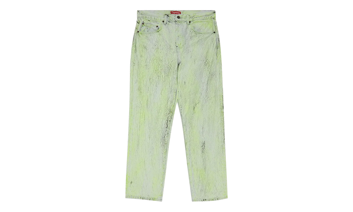 Crackle Regular Jeans "White" SU26949