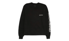 Scroll Logo Long Sleeve T-Shirt "Black / White" CHRM1127