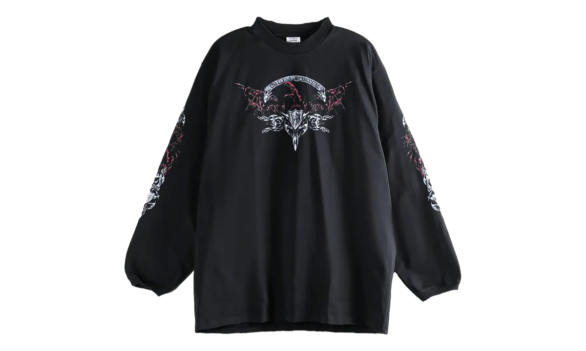 Metal Long-Sleeve Sweatshirt "Black" ME76LS194BX BLAC