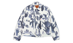 Type-2 Hands Jacket "White / Indigo" DT423