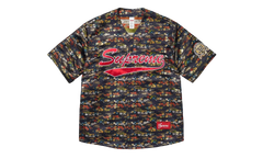 Floral Jacquard Jersey "SS26 - Navy" SU27412