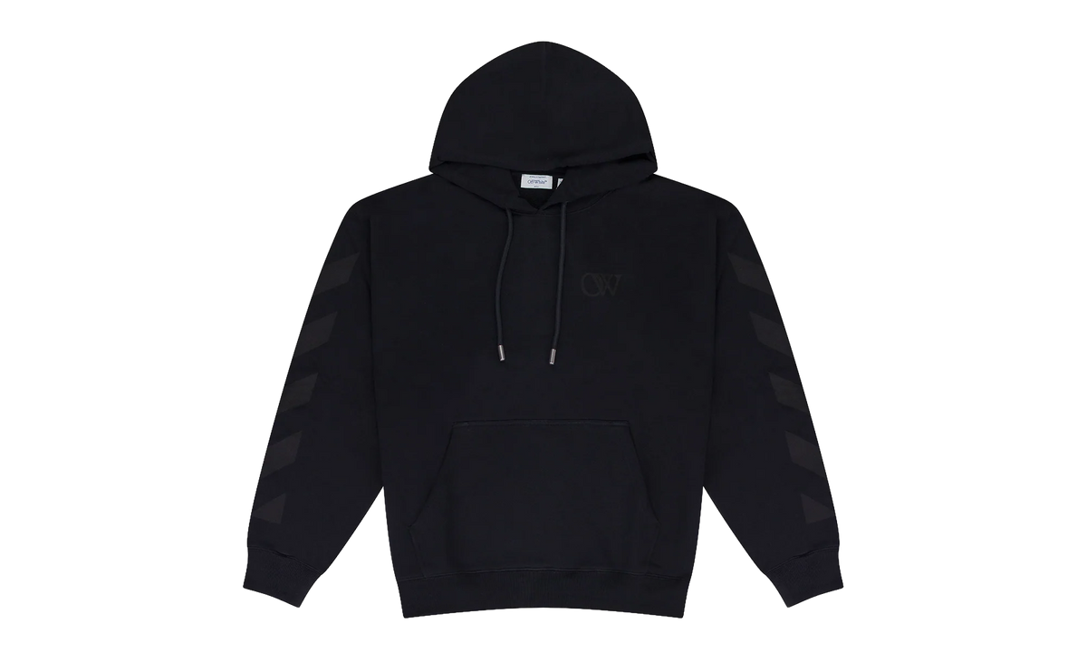 Diagonal Hoodie "Black" OFW MHDS 0206