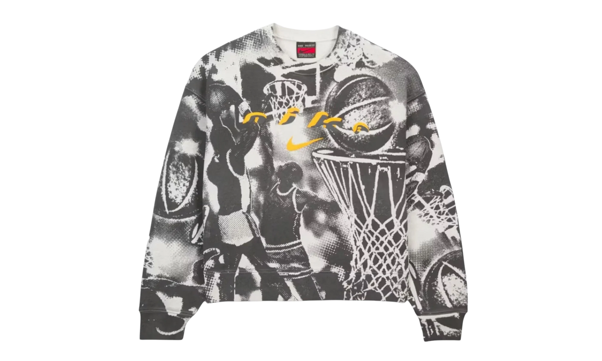 Nike x Cactus Plant Flea Market CPFM Hoop Crewneck "Light Bone" FJ5887 072