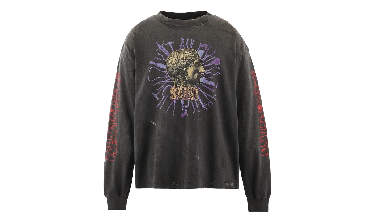 Head Long Sleeve Tee "Black" SM MK8 0000 026