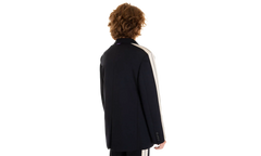Single Breasted Side Stripe Blazer "Navy" PMEN016F21FAB0014637