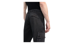 Twill Cargo Pants "Black" 7715303L1 V0129