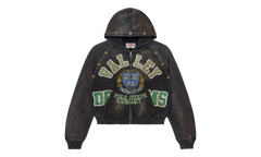 Gem Zip Up Hoodie "Black" VAL138