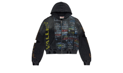 Vale Forever Zip Up Hoodie "Glitch" VAL74