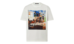 Teen Bedroom Printed Short Sleeve Tee "White" 1ABY44