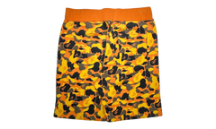 BAPE x XO Shark Sweat Shorts "Orange" BXSSSO