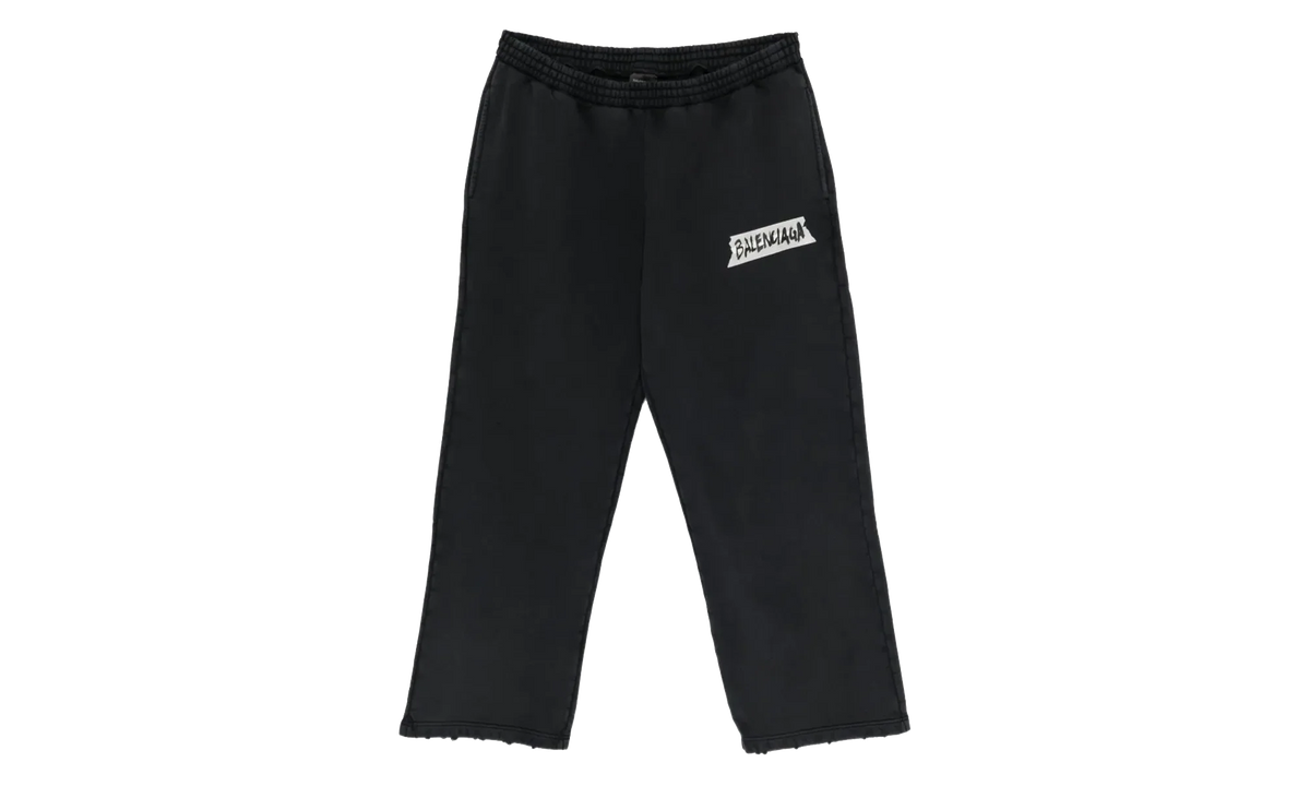 Baggy Elastic Pants "Faded Washed Black" 846917 TTVL8 1041