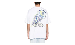 Flaming Tennis Ball Oversized Short Sleeve T‑Shirt "Grey" M P26 JTS 044 02