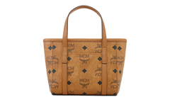 Extra Mini Toni Shopper in Visetos "Cognac" MWPFSMT03CO001
