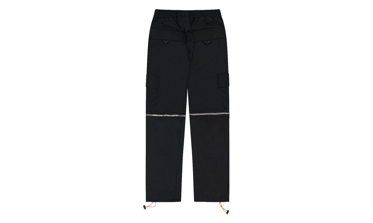 Half Zip Cargo Pants "Black" RHD-MBTM-0237