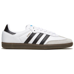Adidas Samba Adv Shoes - White/Core Black/Gum