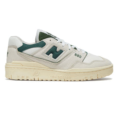 New Balance 550 Shoes - Permafrost/Dark Alpine Green
