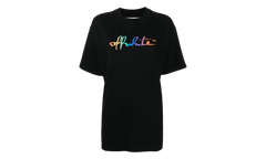 Rainbow Tomboy T-Shirt WMNS "Black / Multi" OWAA072R21JER0011084