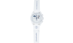Swatch x Omega Bioceramic Moonswatch "Mission To Earthphase Moonshine Gold (Cold Moon)" SO33W701L