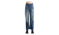2021F Regular Fit Jeans WMNS "Mid Blue" ACNE STUDIOS 2021F MID BLUE TRAFALGAR