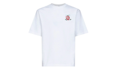 Dragonfly Floral Oversized Short Sleeve T‑Shirt "White" MAW25 JTS 044 08