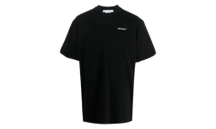 Arrows Logo Print T-Shirt "Black" OMAA038C99JER0081001