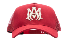 MA Logo Trucker Hat "Red" AW23MAH022 610 RED