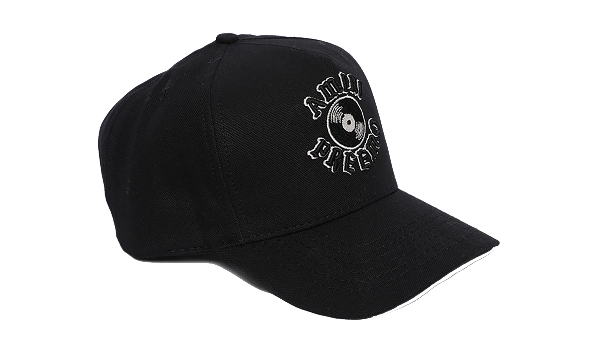 DJ Premier Record Canvas Hat "Black" AW23MAH026 001 BLAC