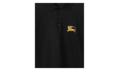 Metallic Equestrian Knight Polo Shirt "Black" 8119008