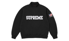 Shop Flag Half Zip Pullover "SS26 - Black - New York" SU27017