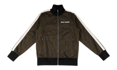 Leopard Track Jacket "Black / White / Brown" PMBD001S22FAB0135610