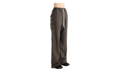 Pantaloni In Felpa Wide Pusher Pants WMNS "Dark Dust" DS01F4336 F 78
