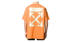 Slim Fit Tape Arrows T-shirt "Orange / Beige" OMAA038R201850021948