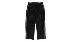 Outline Logo Velour Track Pants "Black / Yellow" SP5der323