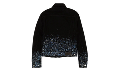Black Crystal Painter Trucker Jacket "Black" AMIRI BLACK CRYSTAL PAINTER TRUCKER