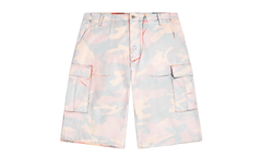 Camo Cut Off Short "Orange" GD047